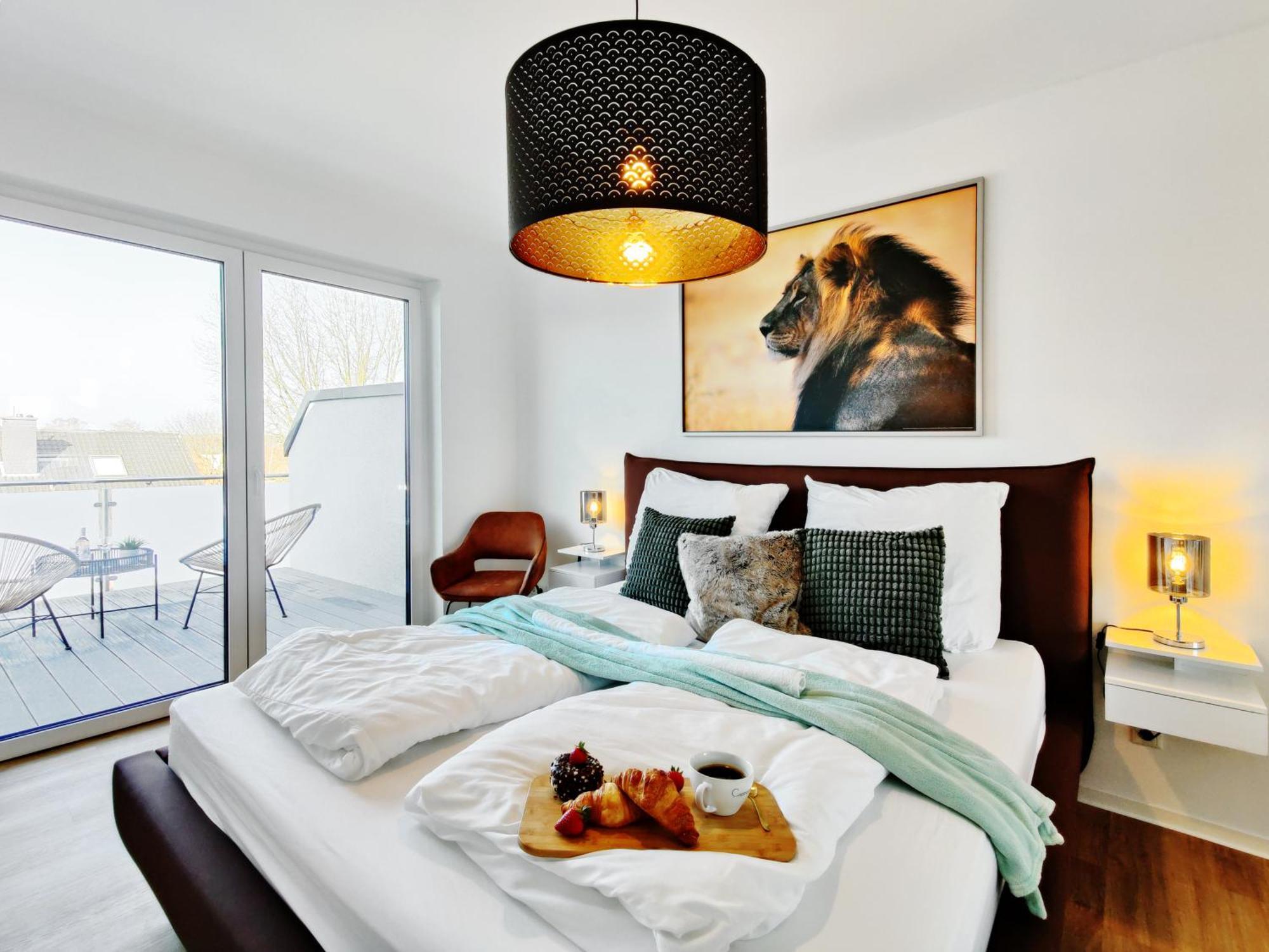 Penthouse Mit Whirlpool Bei Hannover بورغفيدل المظهر الخارجي الصورة