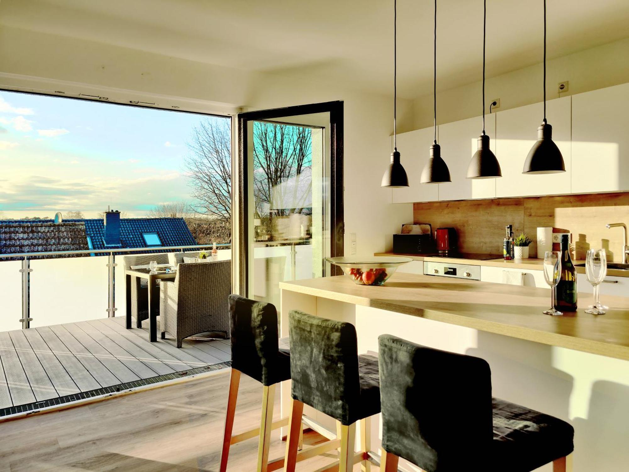 Penthouse Mit Whirlpool Bei Hannover بورغفيدل المظهر الخارجي الصورة